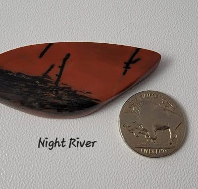 picture wood cabochon